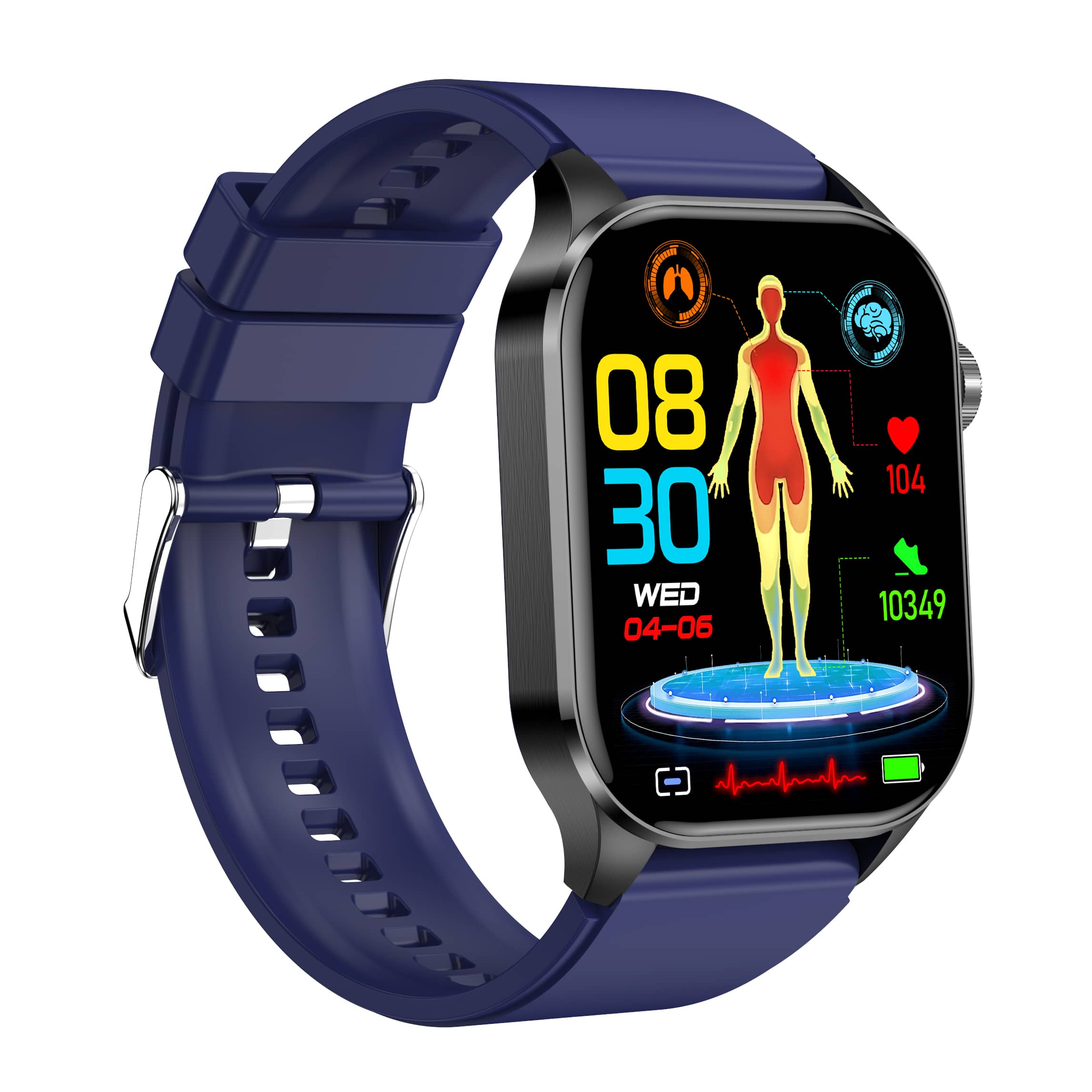 Zelara | ECG-monitoring smartwatch met AMOLED-scherm 8