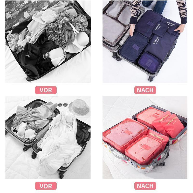 Zesdelige Set Koffer Organizers | Navando