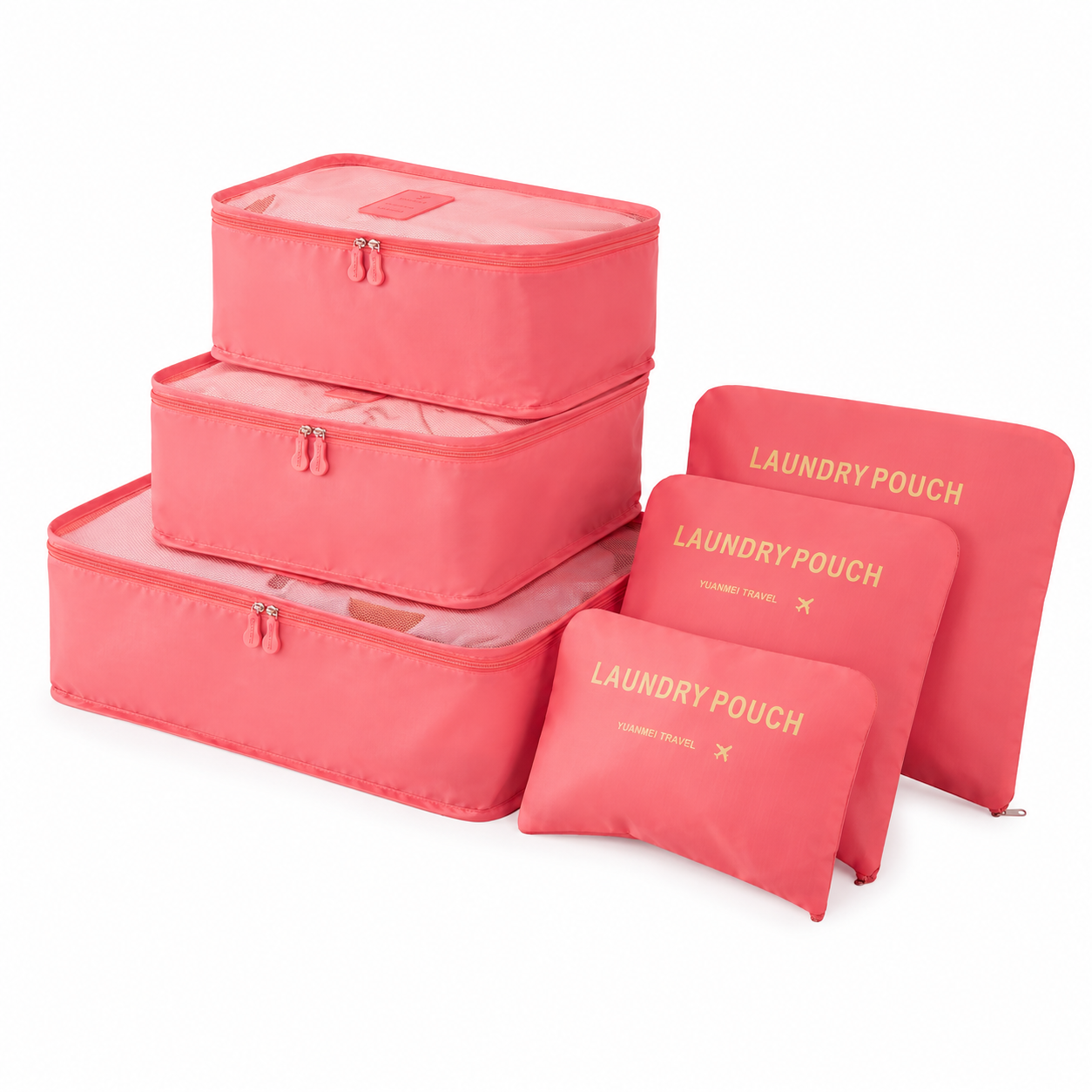 Zesdelige Set Koffer Organizers | Navando