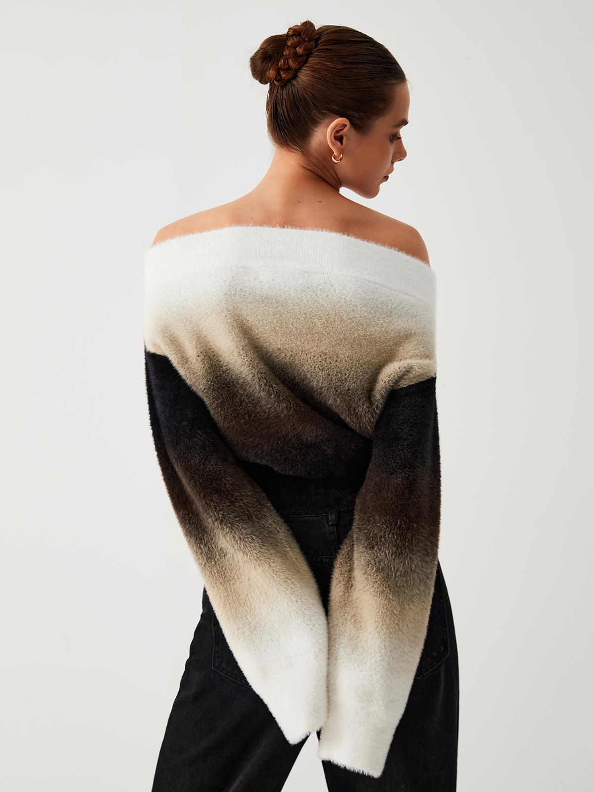 Juliette - Comfortabel Gebreide Off Shoulder Trui voor Dames