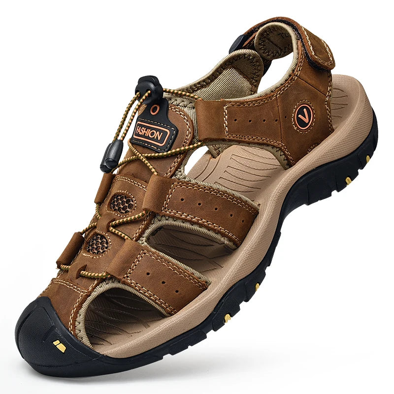 Zomer sandalen | PU leer, ademend, verstelbare riempjes 7