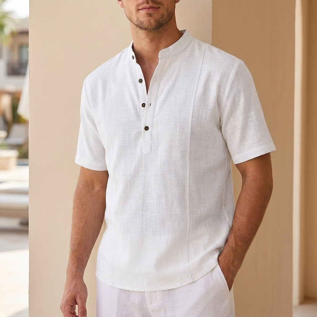 Zomers Shirt Met Korte Mouwen | Navando