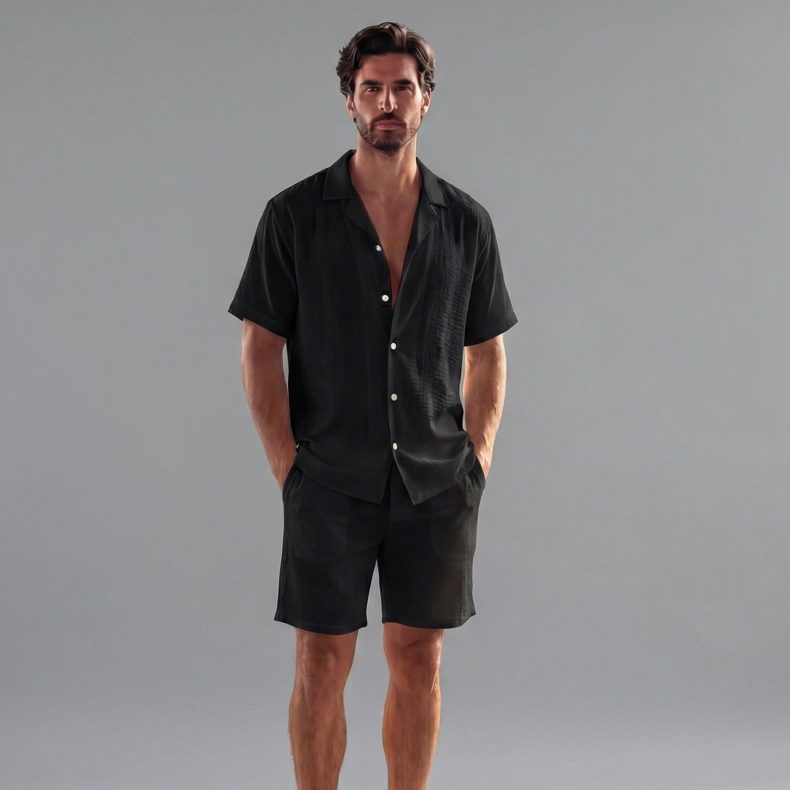 Zomerse Co Ord Set Voor Heren | Navando