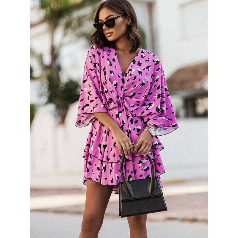 Zomerse Mini-Jurk Met Bloemenprint | Navando