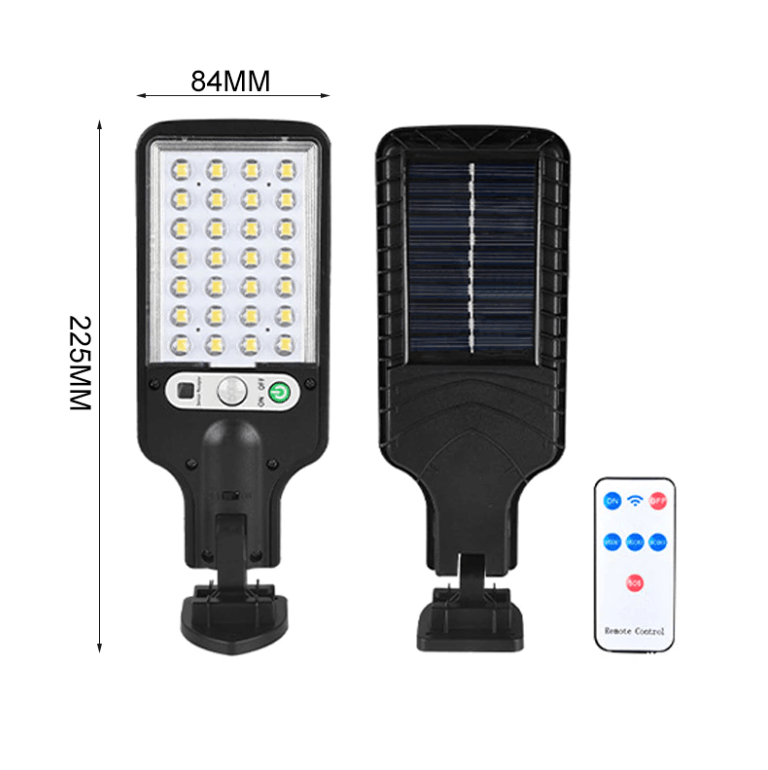 Zonne-energie | Waterdichte buitenlamp met afstandsbediening 7