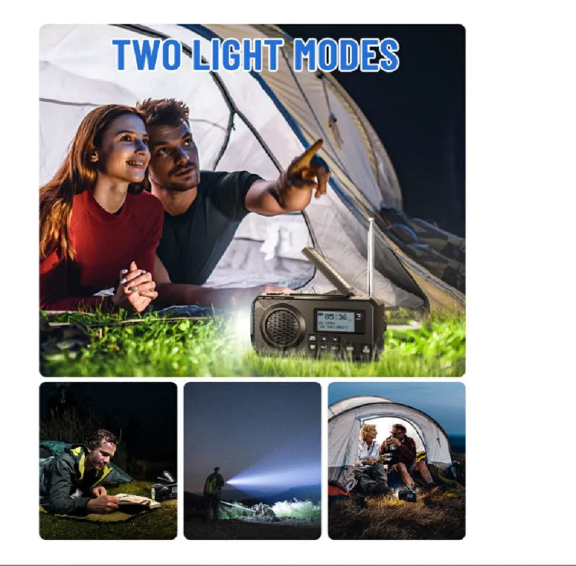 Zonneradio | DAB+ en FM met Bluetooth en powerbankfunctie 4