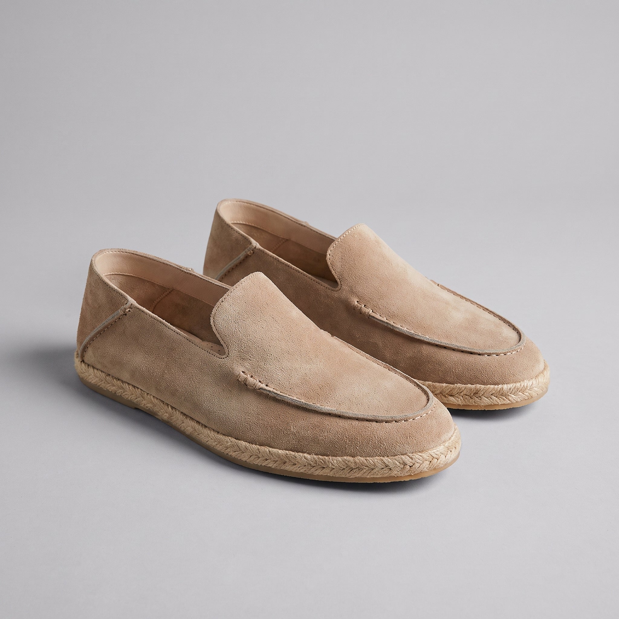 Zwarte Slip-On Herenespadrilles | Navando