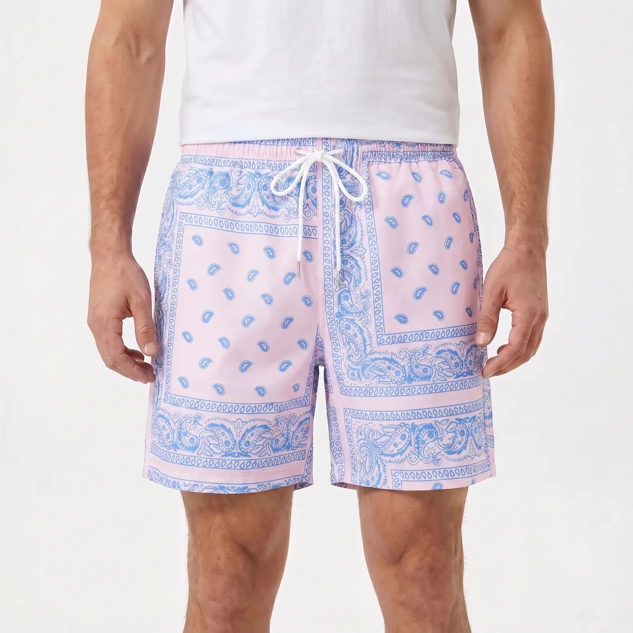 Zwembroek Met Bandana Print | Navando