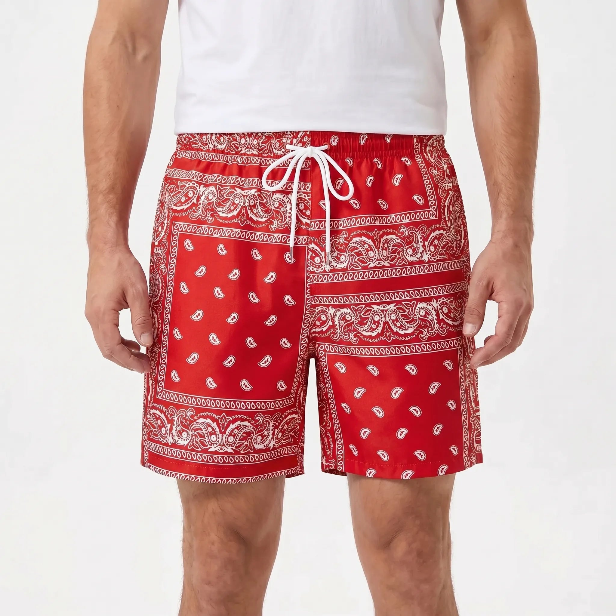 Zwembroek Met Bandana Print | Navando