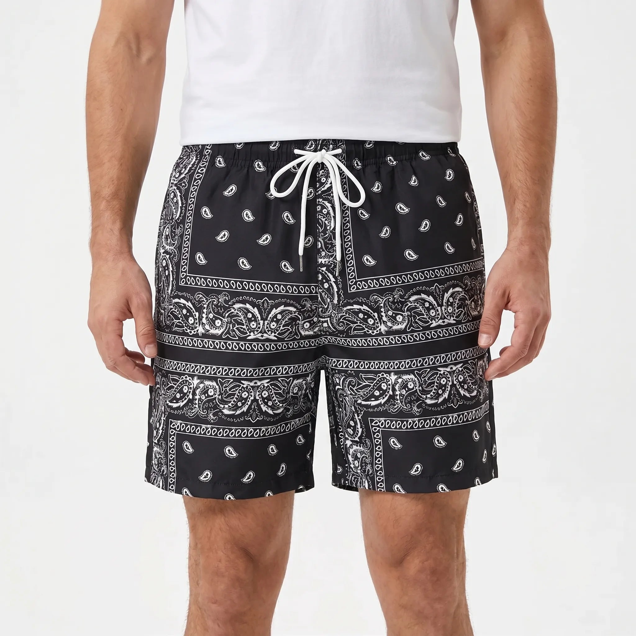 Zwembroek Met Bandana Print | Navando