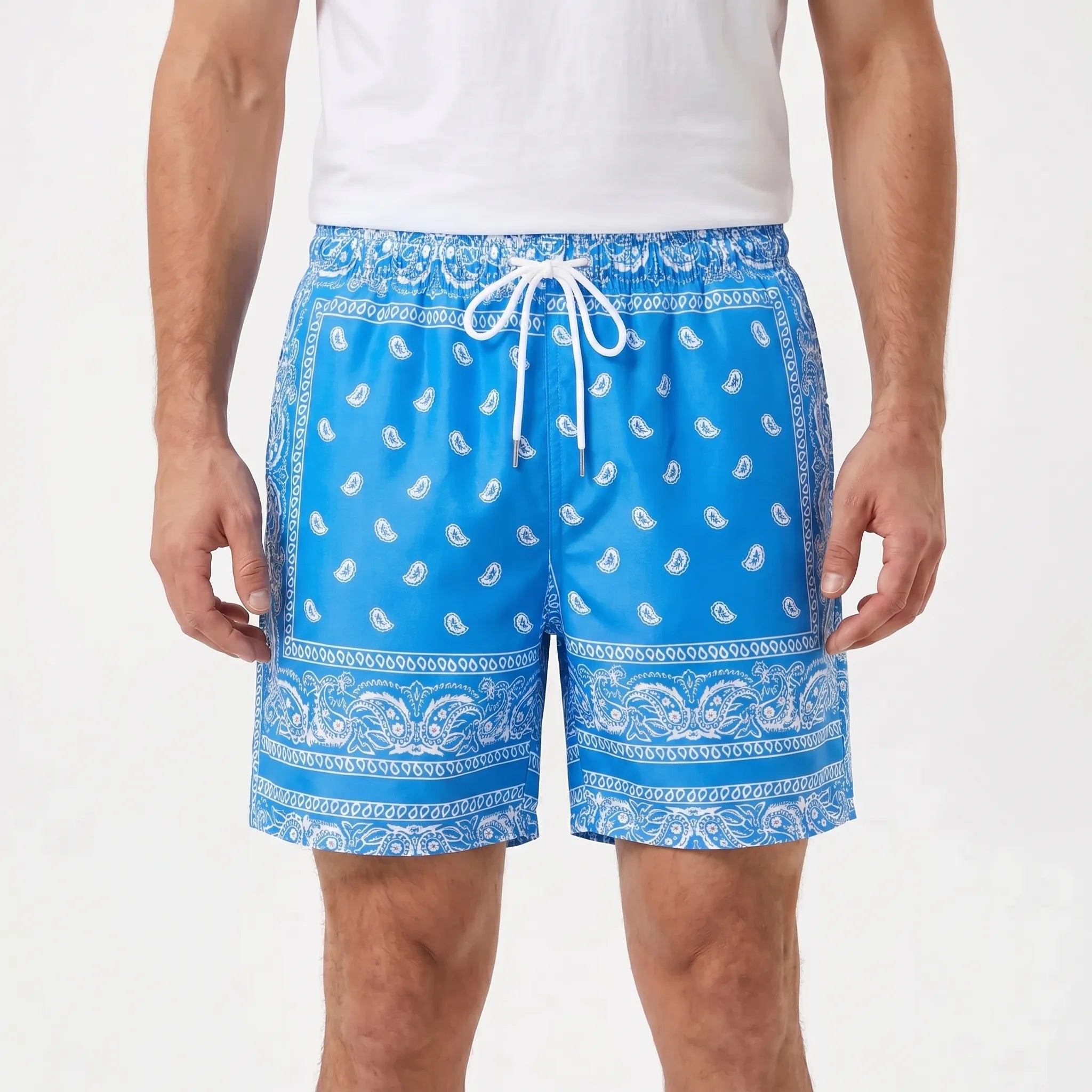 Zwembroek Met Bandana Print | Navando
