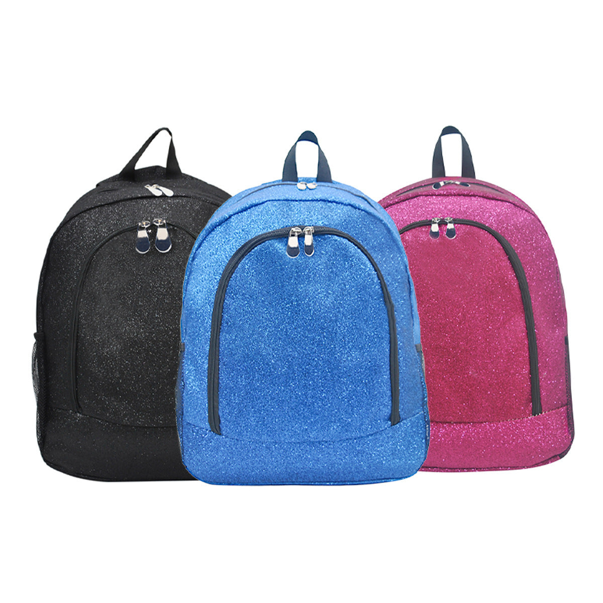 Albert | Glitter rugzak schooltas voor meiden - view 6