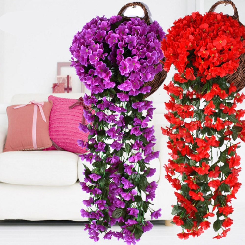Alexander | Kunstbloemen slinger met orchideeën - foto 8