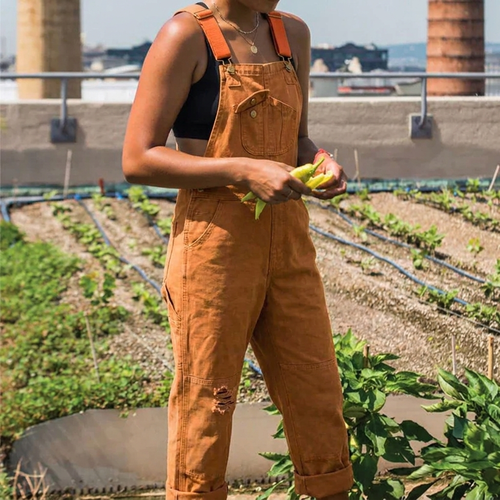Amber | Tuinbroek voor dames met verstelbare bandjes - view 7