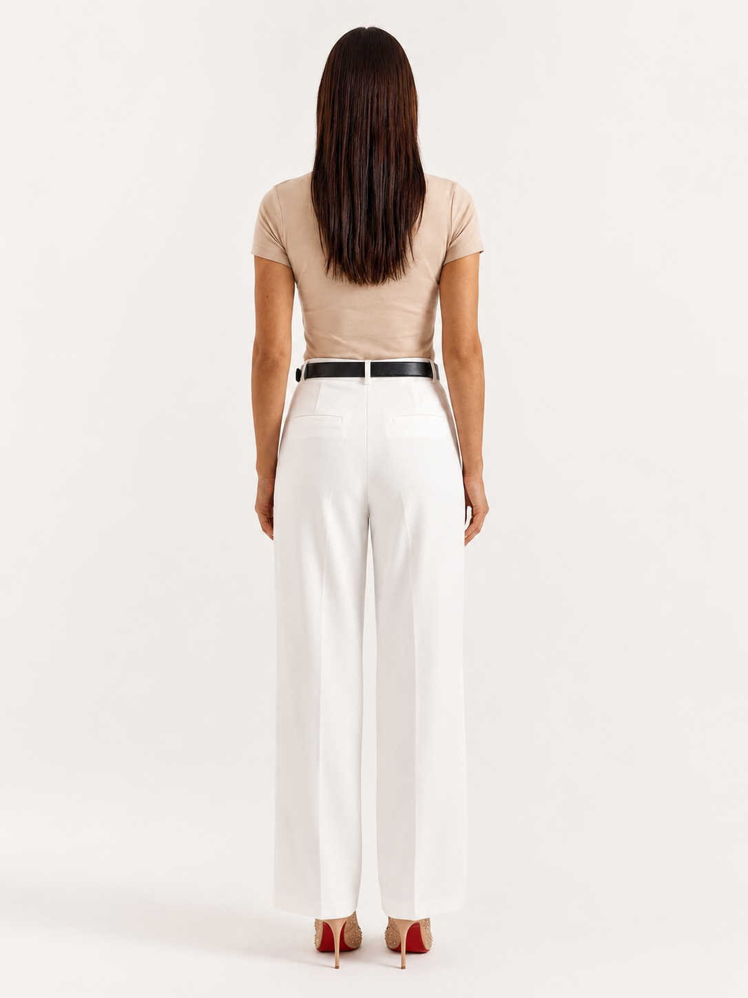 Annemarie | Wijde broek met hoge taille voor dames - view 5