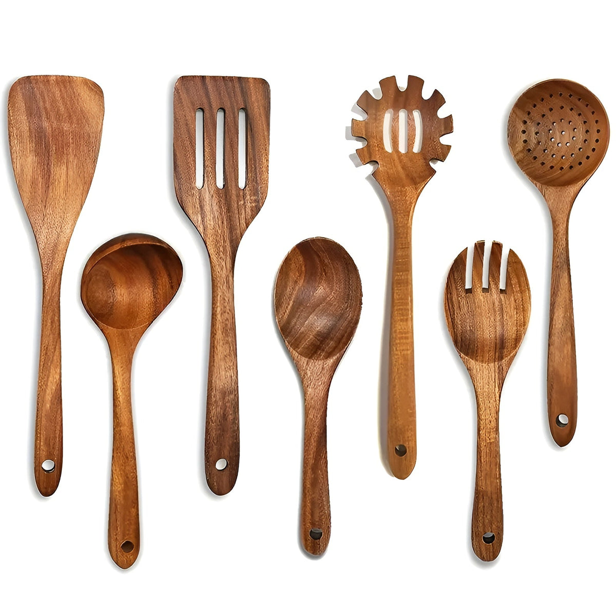 Arne | Houten keukengerei set, 7-delig - foto 6