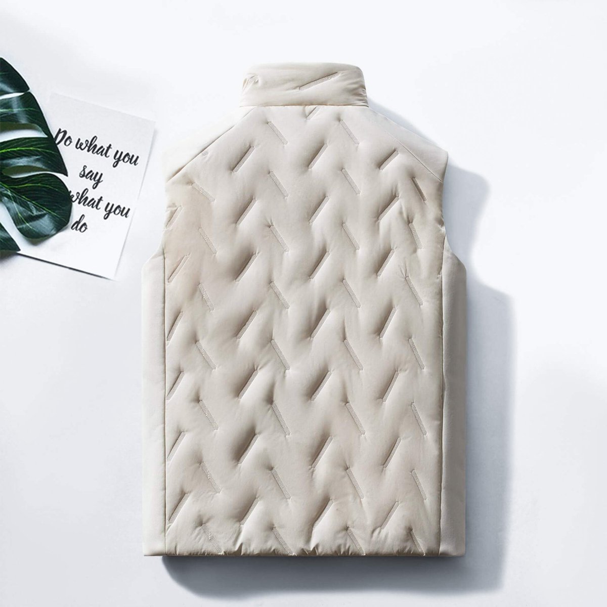 Bauke | Gewatteerde bodywarmer voor heren - view 3