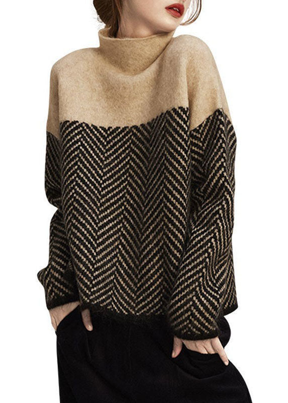 Bente | Oversized coltrui voor dames van wolmix - view 4