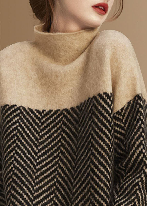 Bente | Oversized coltrui voor dames van wolmix - view 5