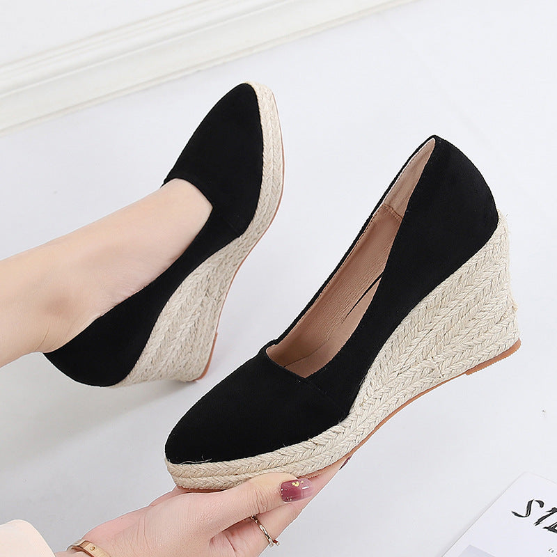 Berber | Sleehak schoenen voor dames - Zwart