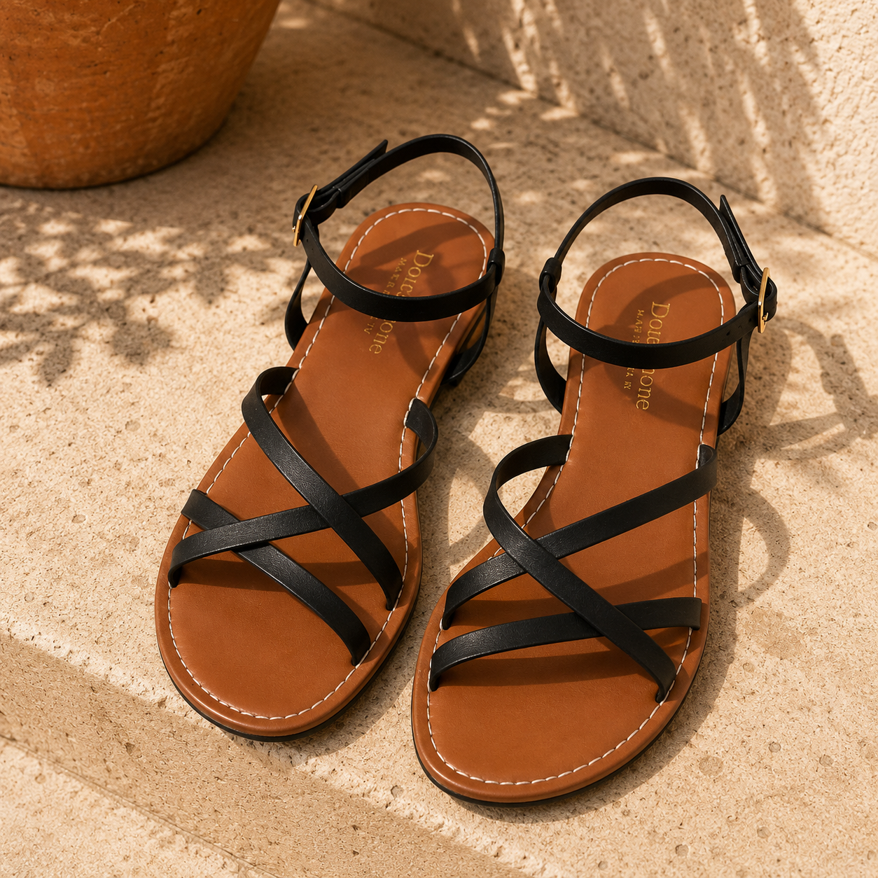 Bregje | Sandalen dames met enkelbandje - view 6
