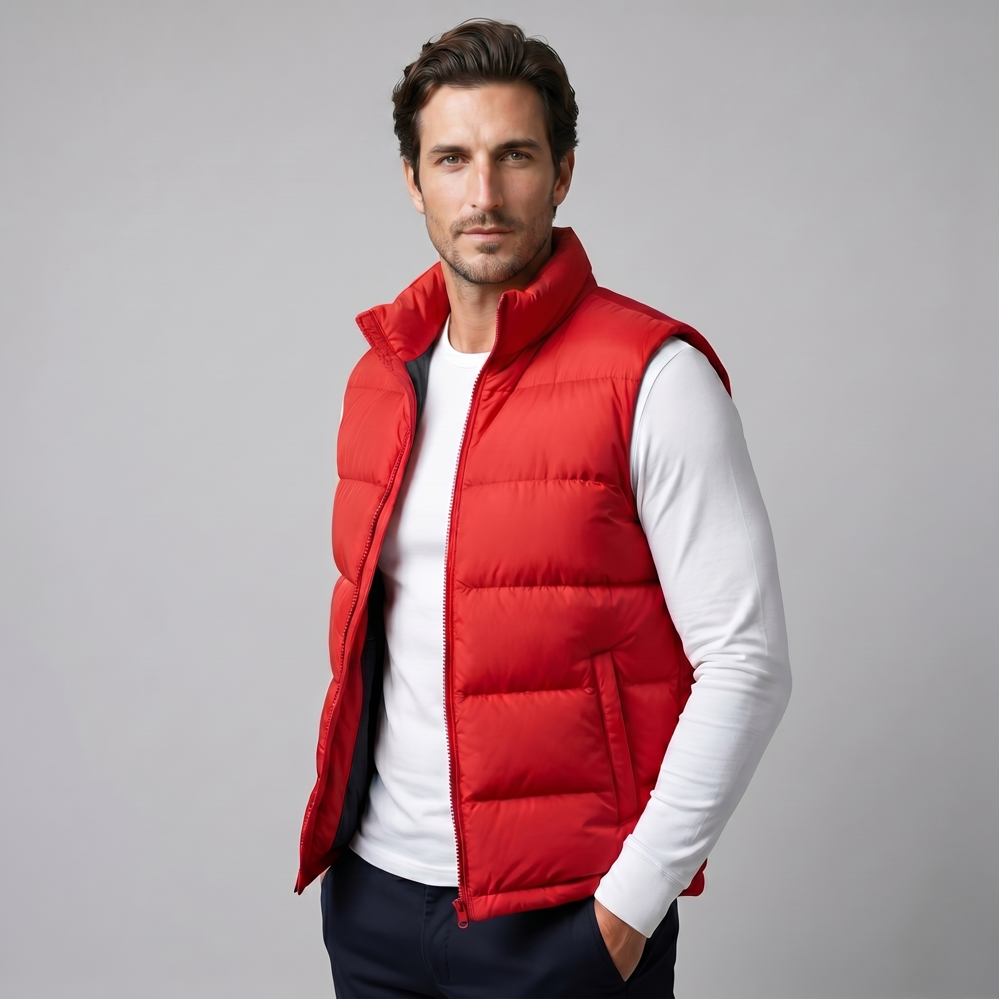 Cas | Gewatteerde bodywarmer voor heren - view 12