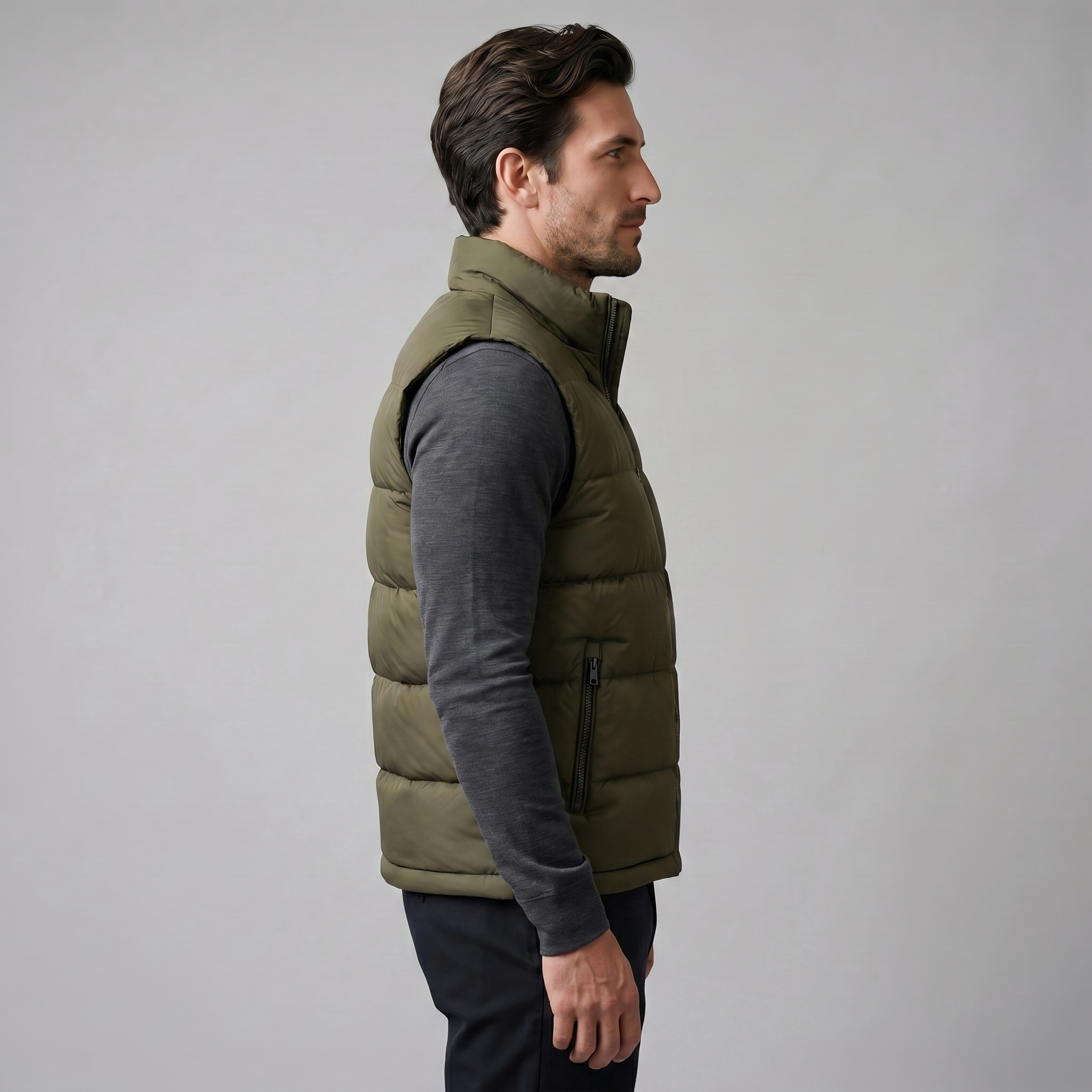 Cas | Gewatteerde bodywarmer voor heren - view 6