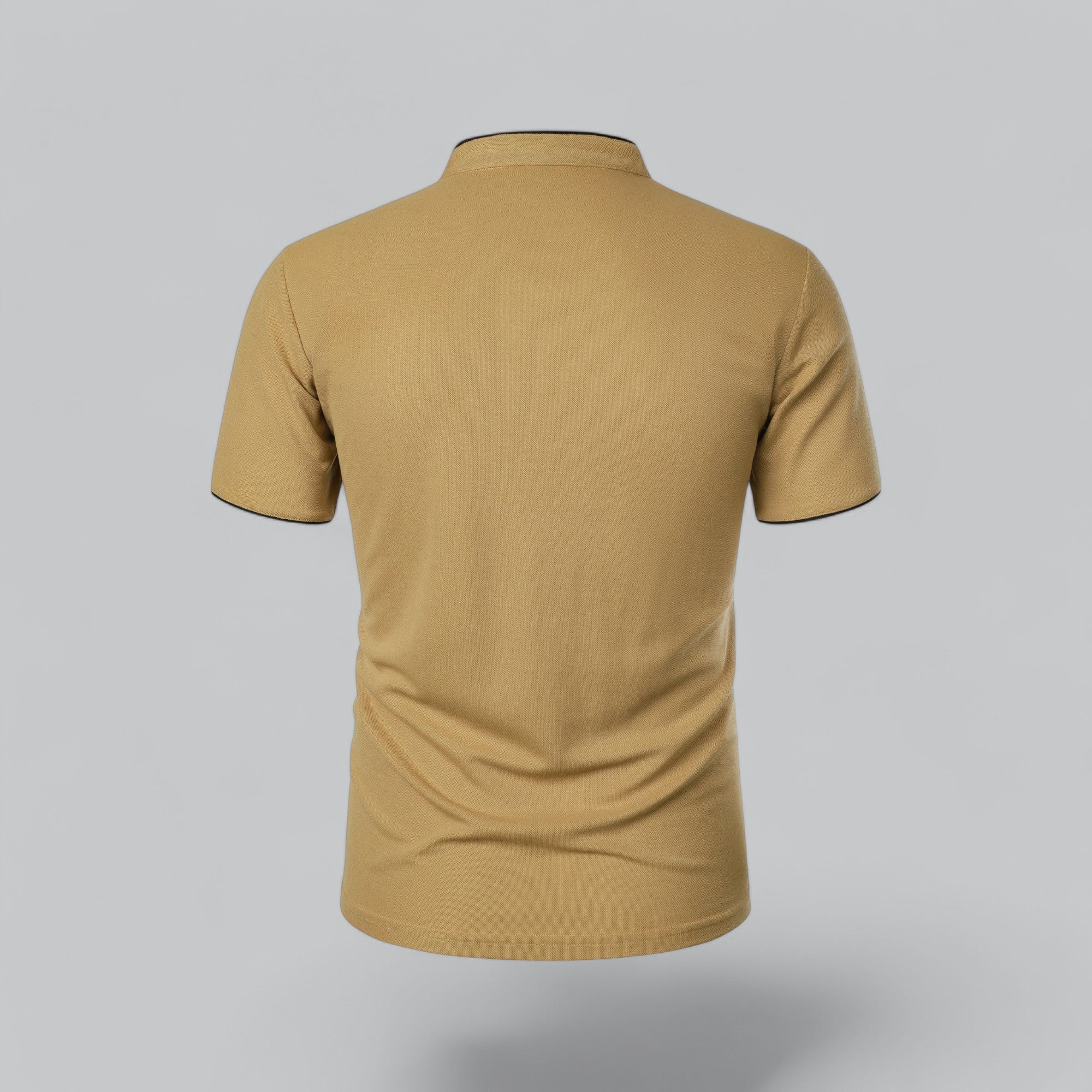 Casper | Poloshirt zonder kraag voor heren, korte mouw - view 10