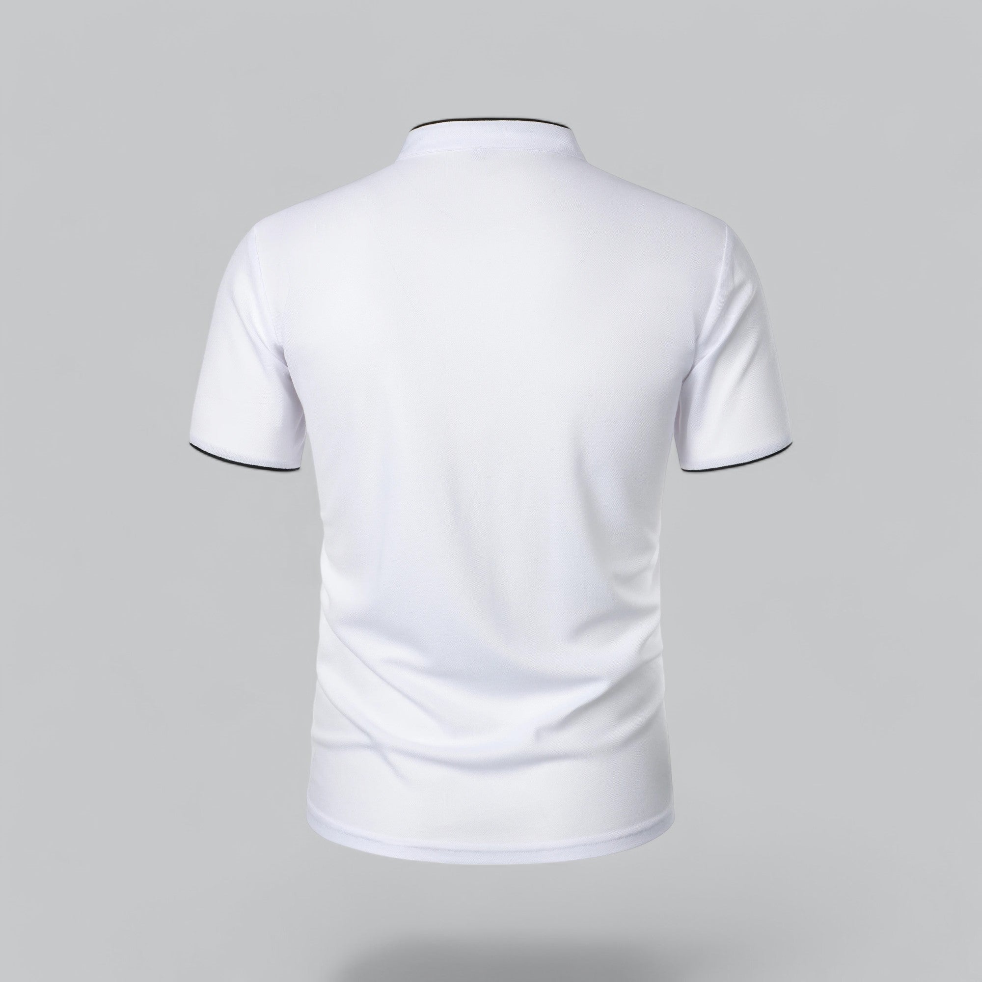 Casper | Poloshirt zonder kraag voor heren, korte mouw - view 20