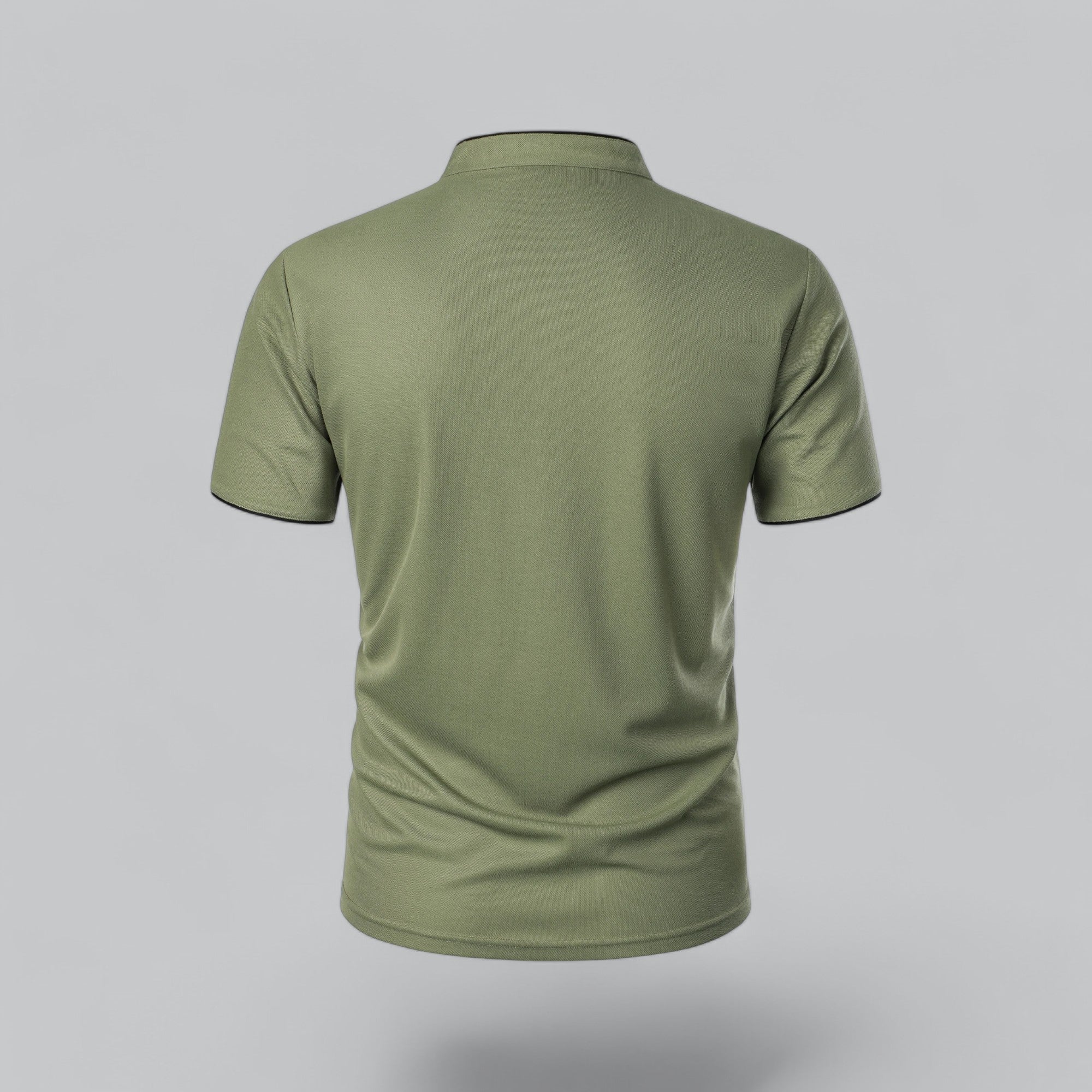 Casper | Poloshirt zonder kraag voor heren, korte mouw - view 24