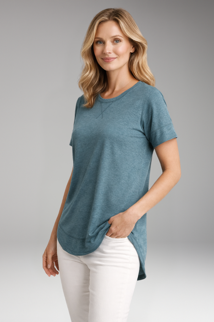 Charlotte | T-shirt met ronde hals voor dames - view 13