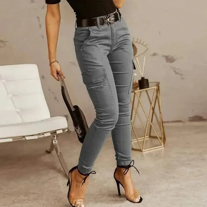 Paula - Cargobroek Stijlvolle Jeans voor Dames