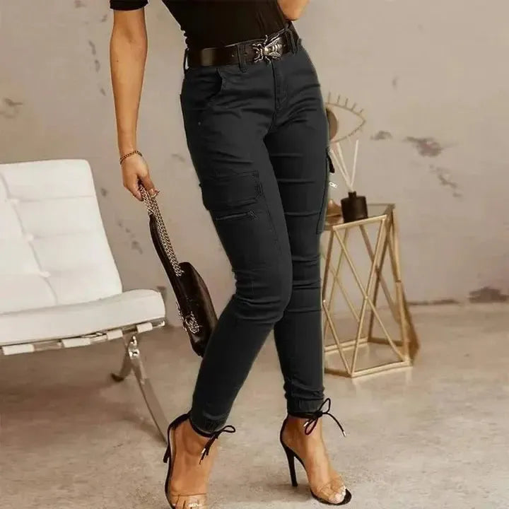 Paula - Cargobroek Stijlvolle Jeans voor Dames