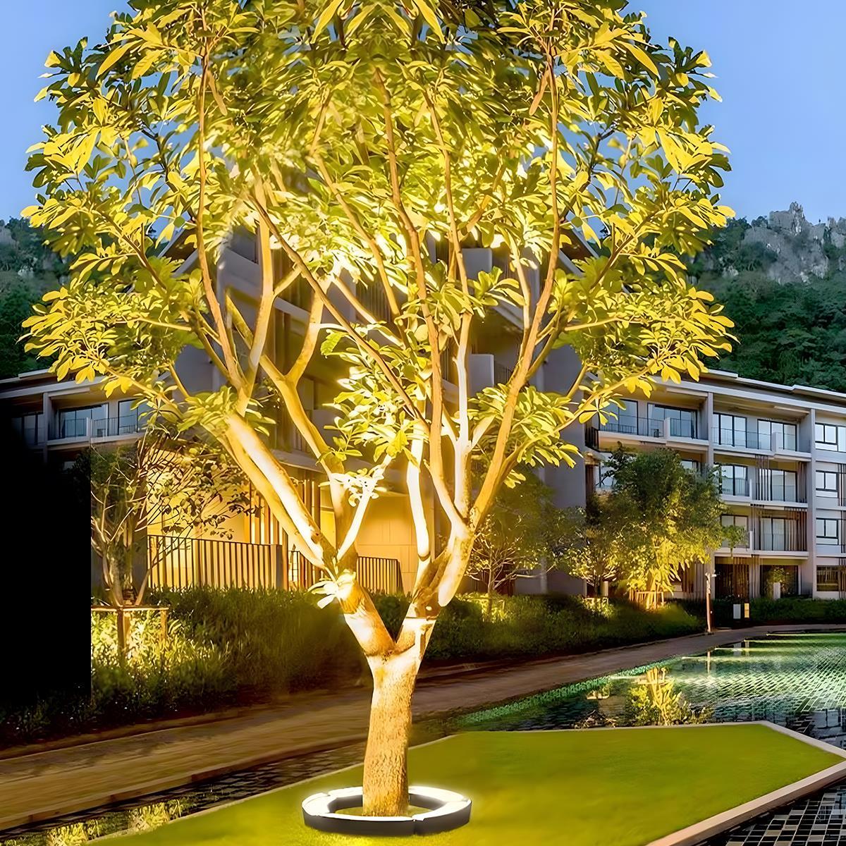 Daniël | Boogvormige LED tuinspot 24V voor boomverlichting - foto 4