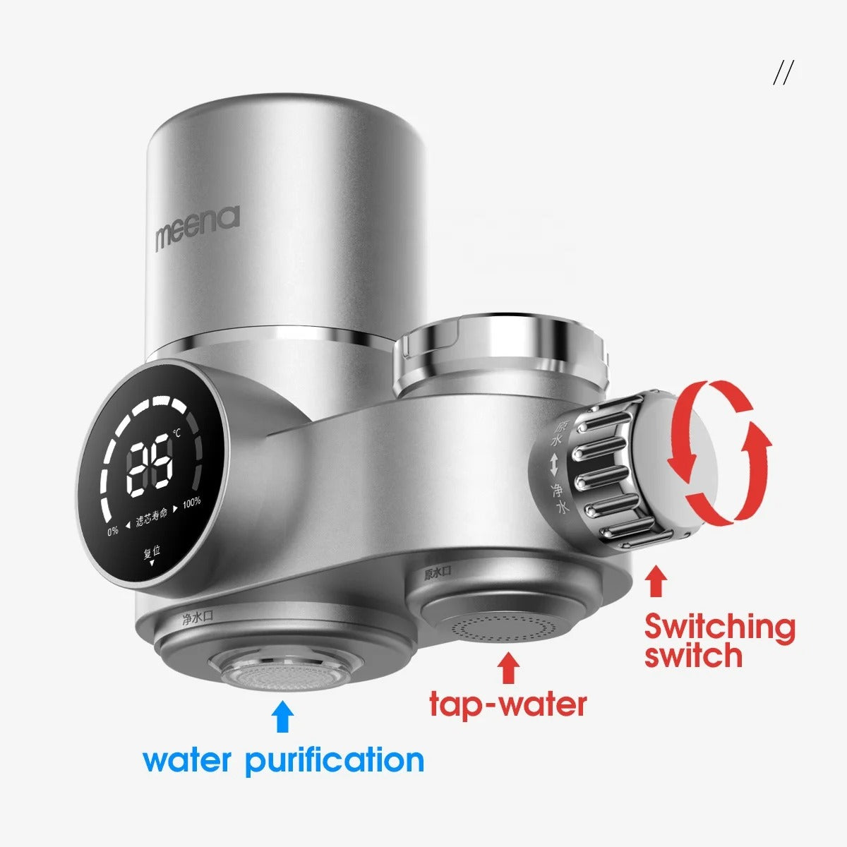 Diederik | Kraanwaterfilter met LED-scherm - foto 8