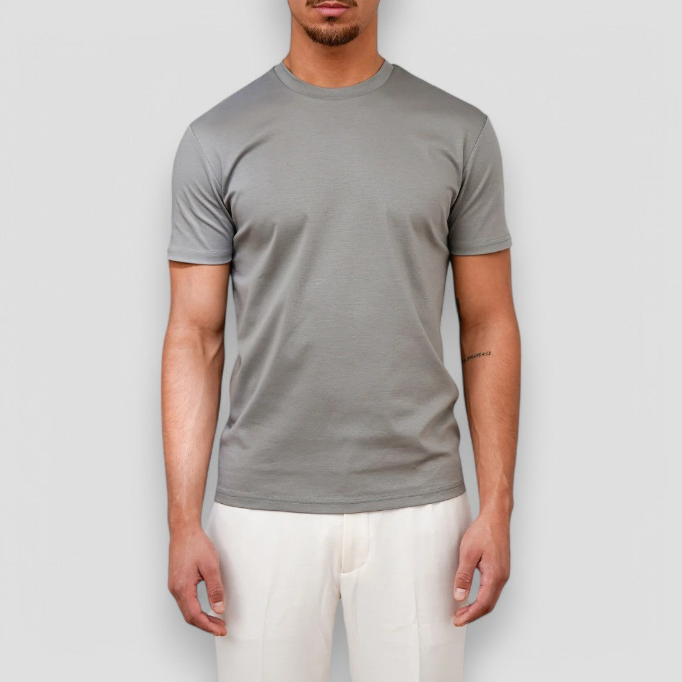 Dirk | T-shirt heren met korte mouw - Grijs