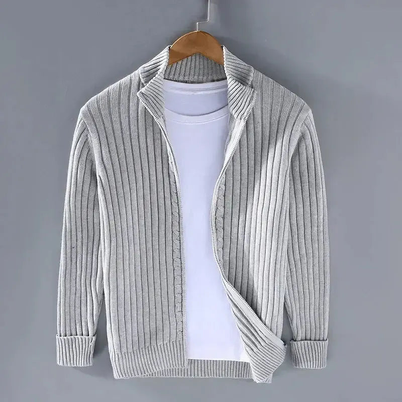 Ralph - Geribd Vest met Rits voor Heren