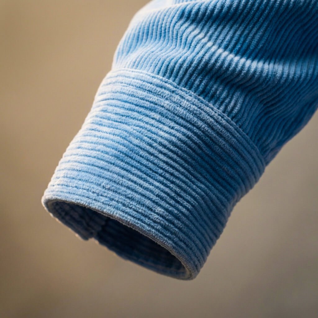 Emiel | Corduroy polo met lange mouw voor heren - view 9