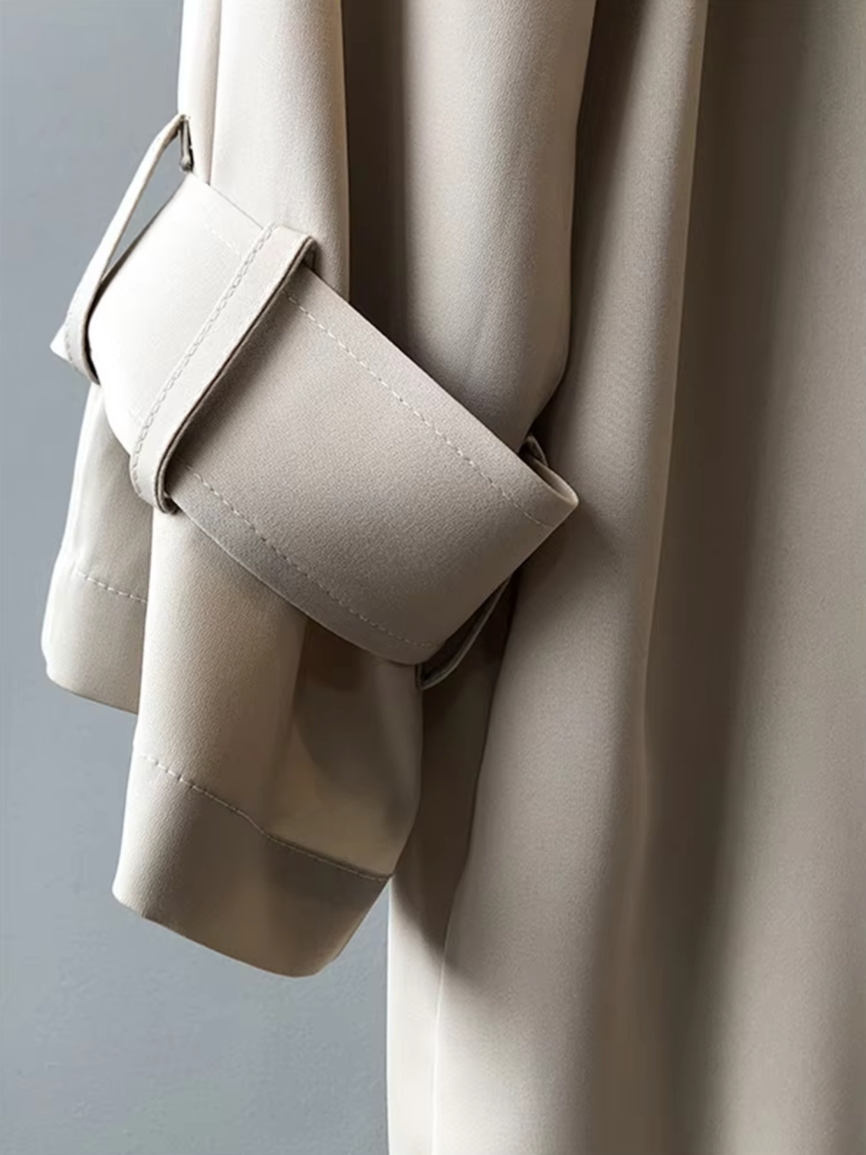 Famke | Lange trenchcoat voor dames - view 5