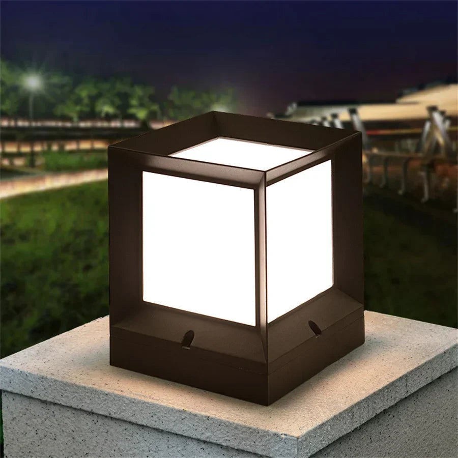 Frank | Moderne sokkellamp voor buiten - Warm Wit 3000K