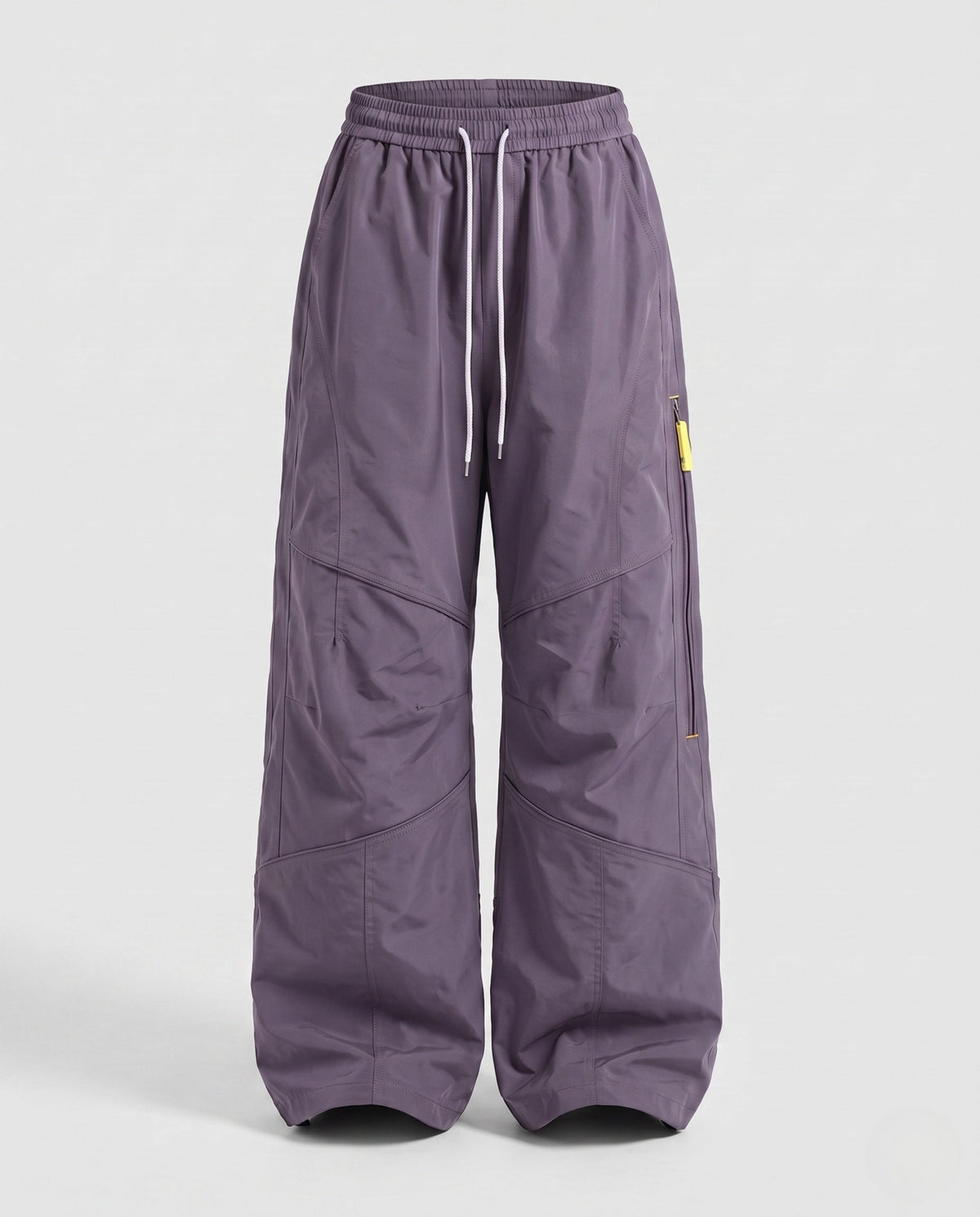 Frederique | Outdoor broek dames met wijde pijp - Lila