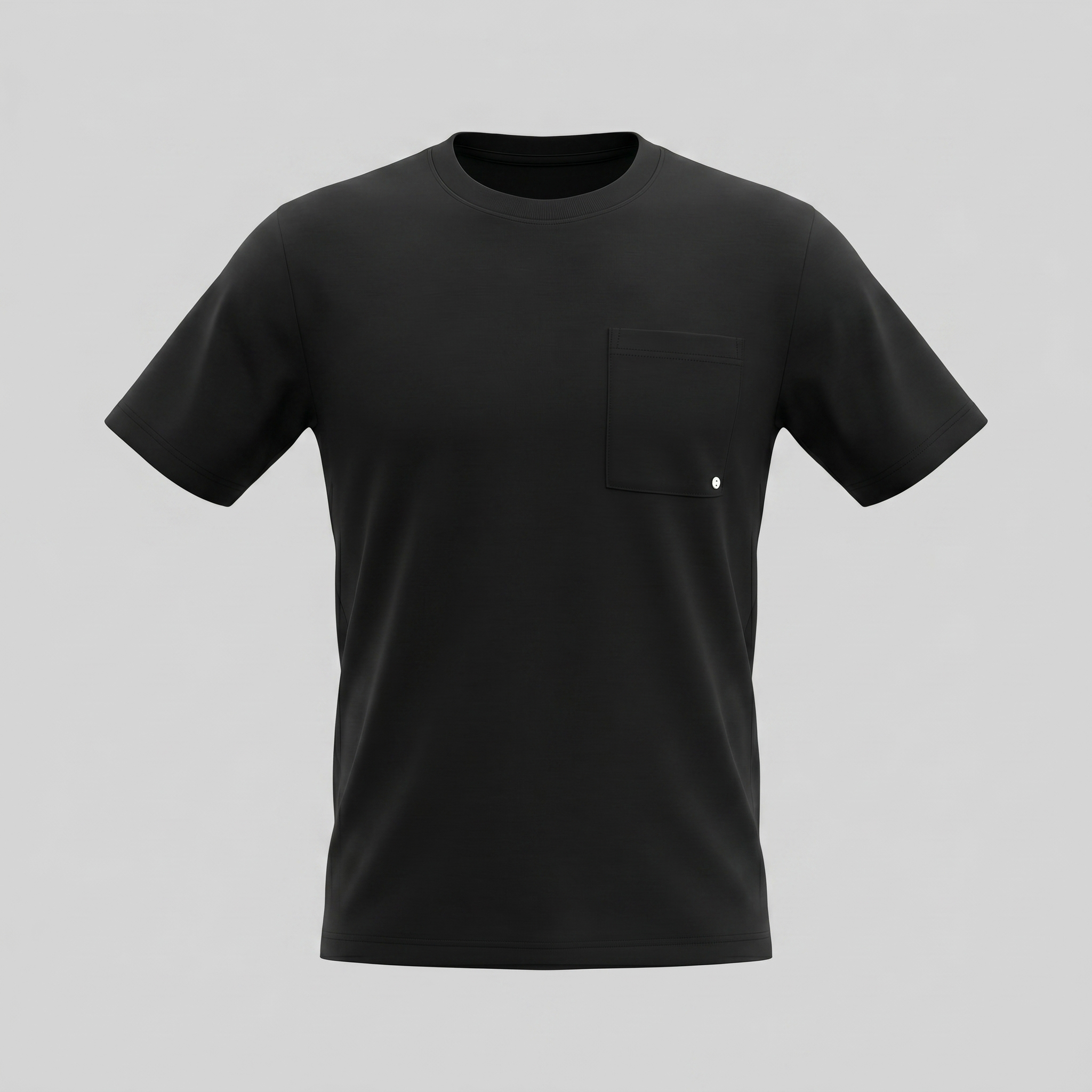 Gijs | T-shirt heren relaxed fit met borstzak - view 10