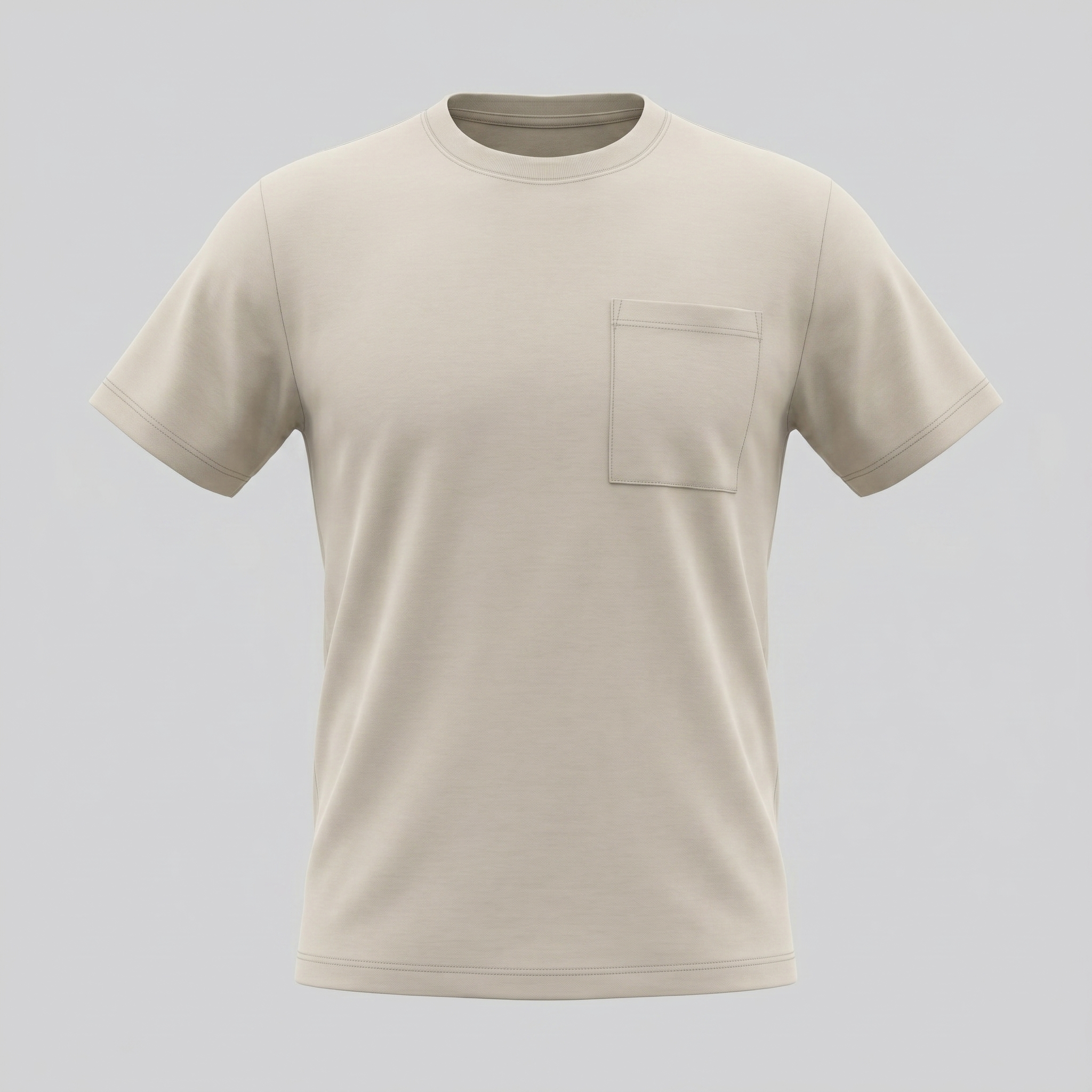 Gijs | T-shirt heren relaxed fit met borstzak - view 18