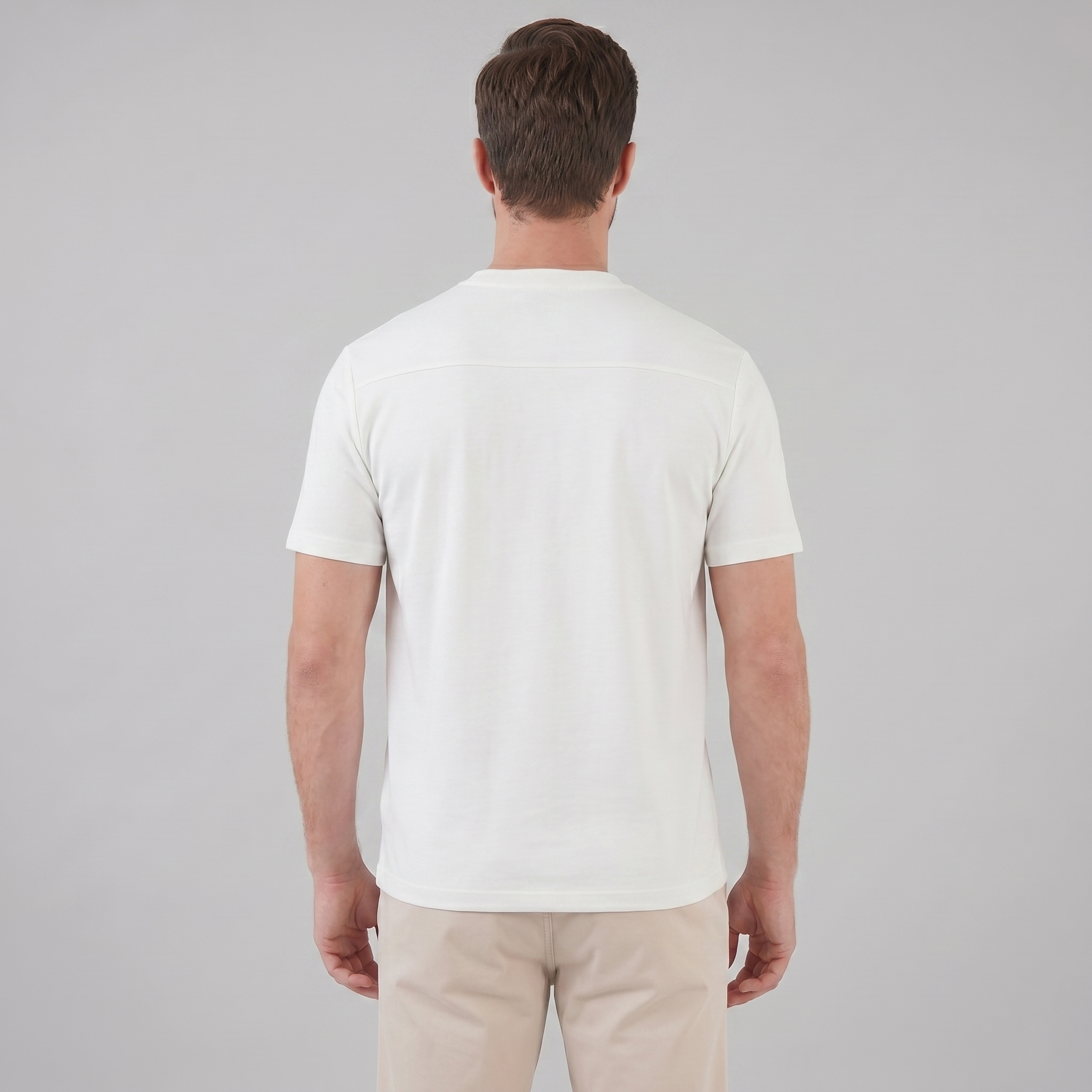 Gijs | T-shirt heren relaxed fit met borstzak - view 8