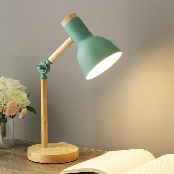 Scandura – Energiezuinige Nordic LED Houten Bureaulamp