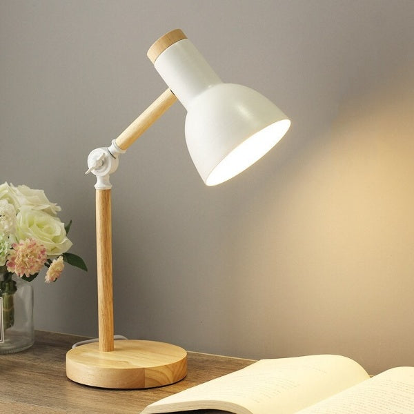 Scandura – Energiezuinige Nordic LED Houten Bureaulamp