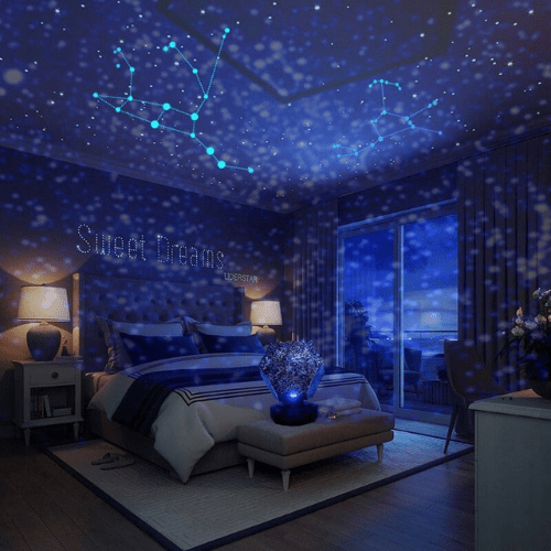 Jasper | Sterrenhemel projector lamp met afstandsbediening - foto 1