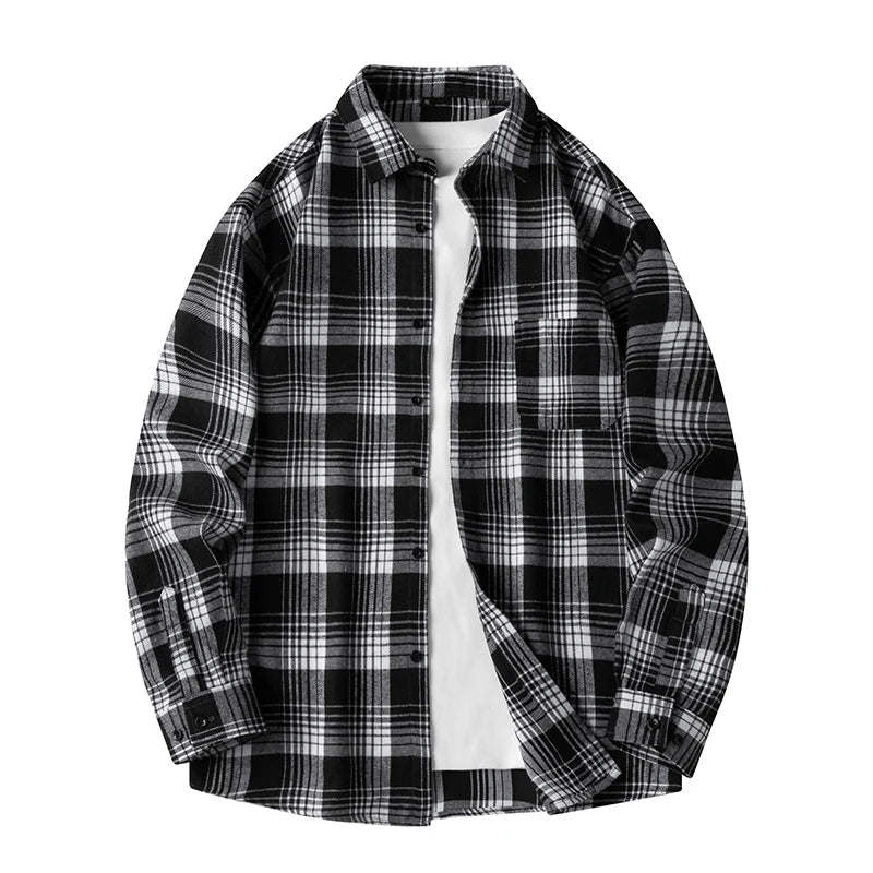 Jeroen | Geruit overshirt voor heren - view 10