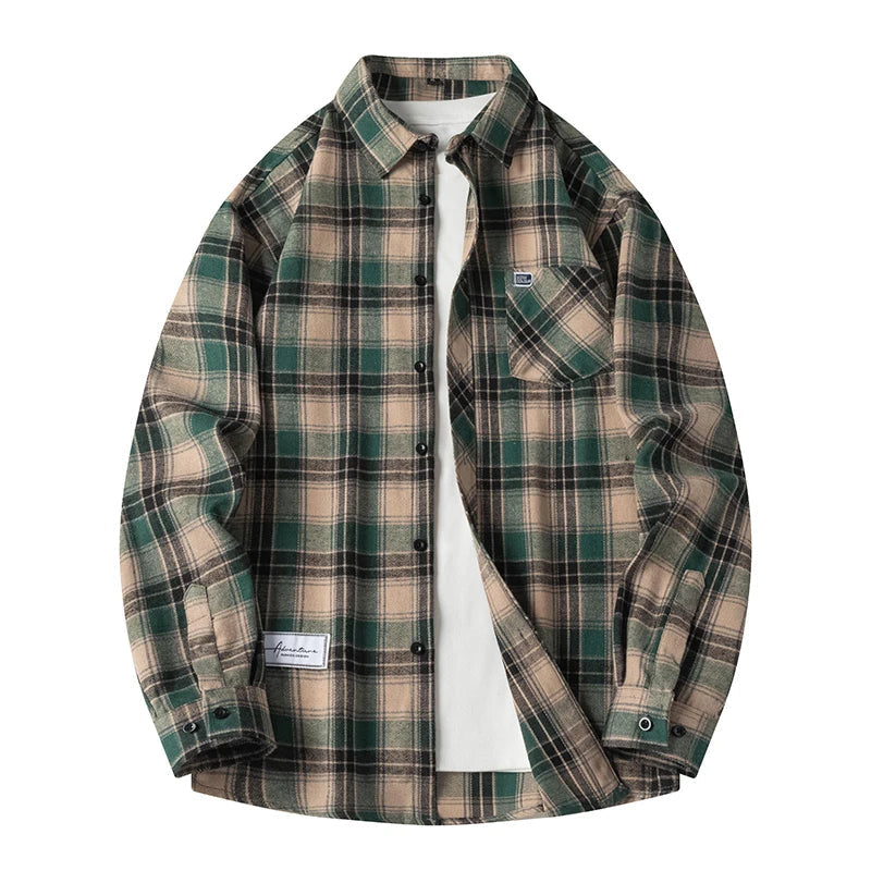 Jeroen | Geruit overshirt voor heren - view 13