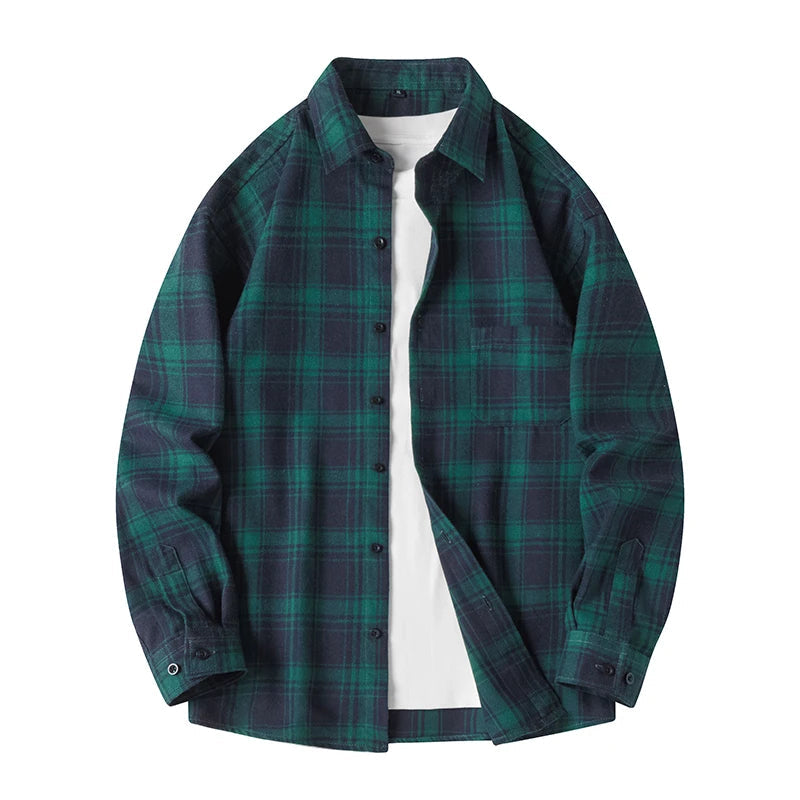Jeroen | Geruit overshirt voor heren - view 8